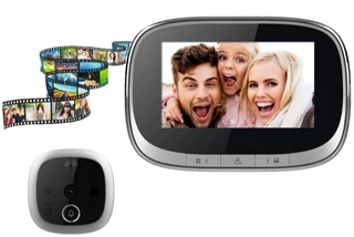 Video LCD Dvere Hľadáčik 4.3 Senzor pohybu Judáša