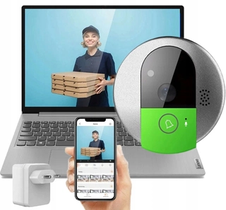 Dvere hľadáčik s tlačidlom na smartfón