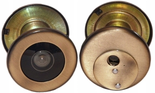 Dvere Viewfinder Polish Patina Old Gold 36-60