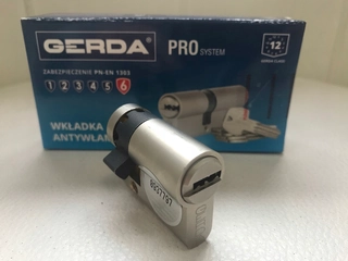 Zámok na dvere -  Gerda Pro Half Insert System 40/10 Atsestron C