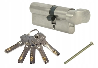 Zámok na dvere -  Zamknite vložte 40 g/35 s gombom Cyclop M&D