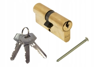 Zámok na dvere -  Vložka 30/30 Dvojitá -zviditeľná M&D A2