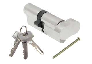 Zámok na dvere -  Vložka 35 g/55 s gombom M&D A2