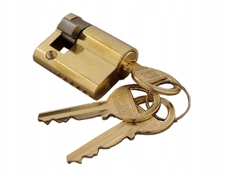 Zámok na dvere -  Jedna -vložka pre bránu Kastel Lock 30x9
