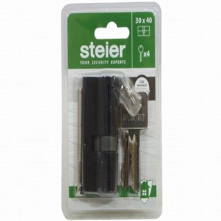 Zámok na dvere -  Steier 30/40 Čierna podložka