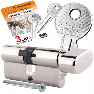 Zámok na dvere -  LOB STD 30/45G KNOB Vložka pre 1 jeden kľúč