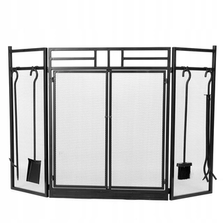 Kované železné Steel Krbové Screen Mesh FirePro