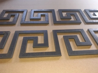 Pletivo, oplotenie - Grécky vzor 100x1460x5mm Propagačné zábradlie brány