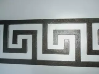 Pletivo, oplotenie - Grécky vzor 130x1480x5mm kované brány