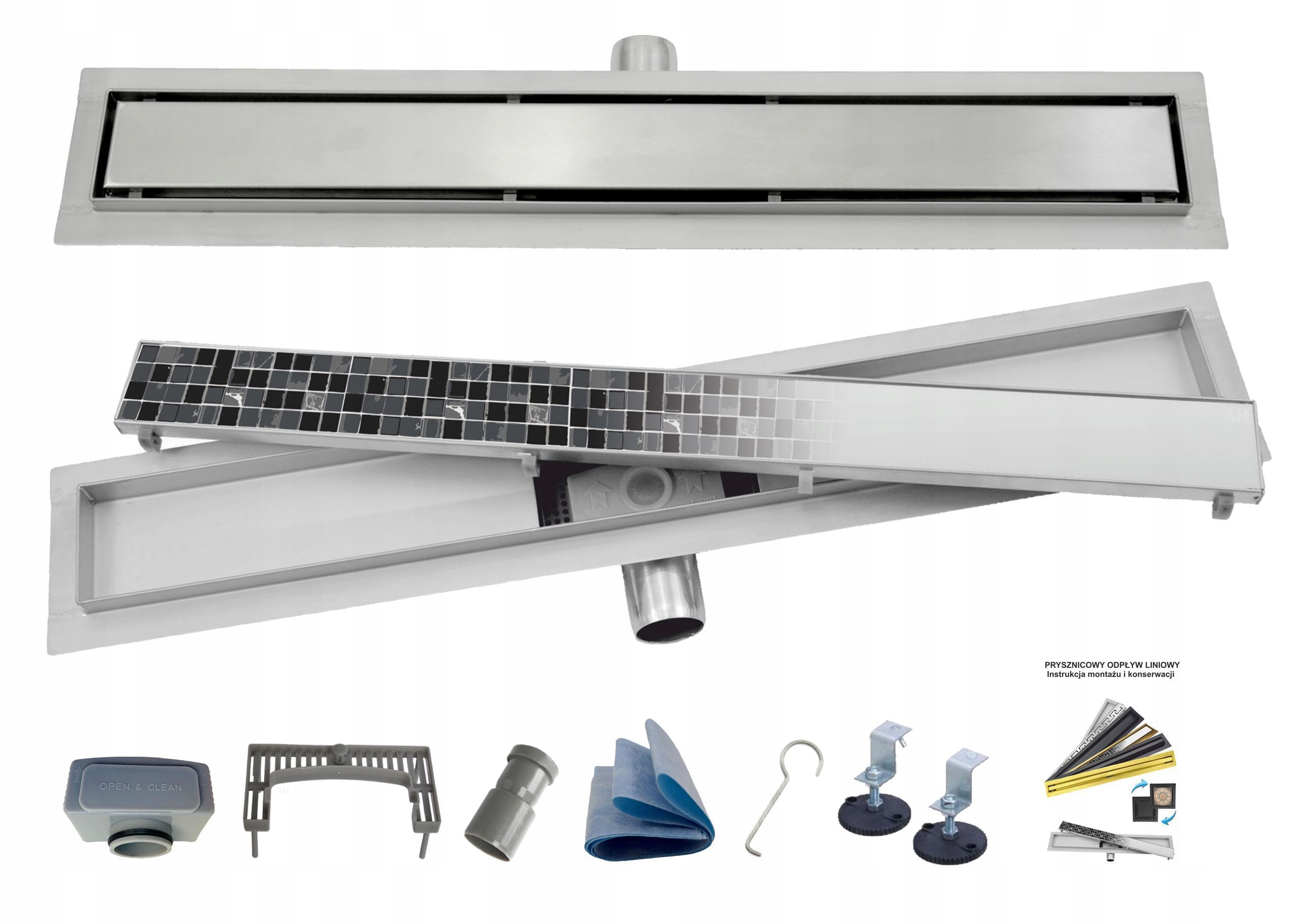 X-HOME lineárny odtok 50 cm