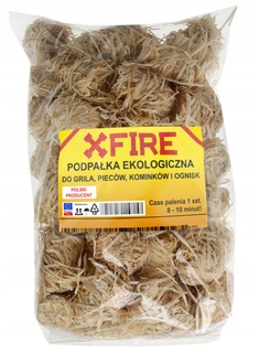 Brikety, uhlie na grilovanie - Podpal Xfire 2 kg