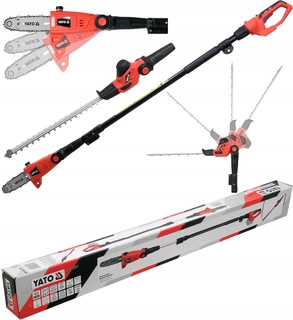 Záhradné nožnice - Yato akumulátorové elektrické nožnice 20 cm