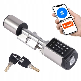 Zámok na dvere -  Elektronické hradné kľúče tuya bluetooth
