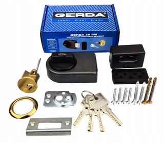 Zámok na dvere - Tople Lock Archer Gerda Zn 200 grafit