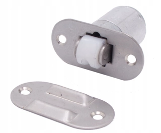 Zámok na dvere -  Valčekový zámok dverí kovová brána Inox
