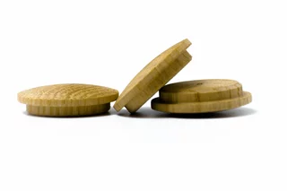 Drevené dubové koncové čiapky fi 30 mm 50 ks