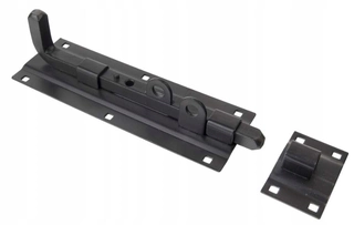 Zámok na dvere -  280x70 mm dvojitý zámok skrutky