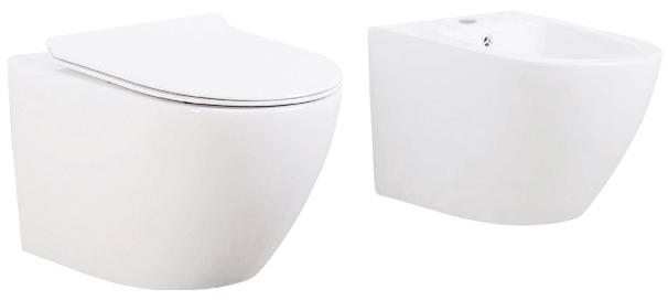 Závesná WC misa Arbo PRIMO SLIM SUSPENDED SET