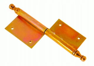 Závesy, pánty - DEKORATÍVNY PÁN NA DVERE POZINKOVANÝ 120MM PRAVÝ