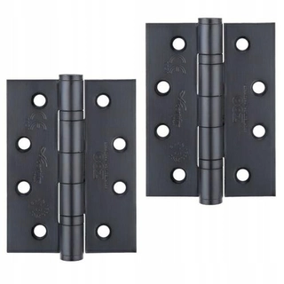 Závesy, pánty -  Dverové závesy prepletené čierne Inox 102x76mm 2 ks