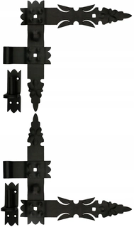 Závesný záves pre dvere pre dvere 300x300 mm + zástrčka 2 ks