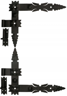 Závesný záves pre dvere pre dvere 400x300 mm + zástrčka 2 ks