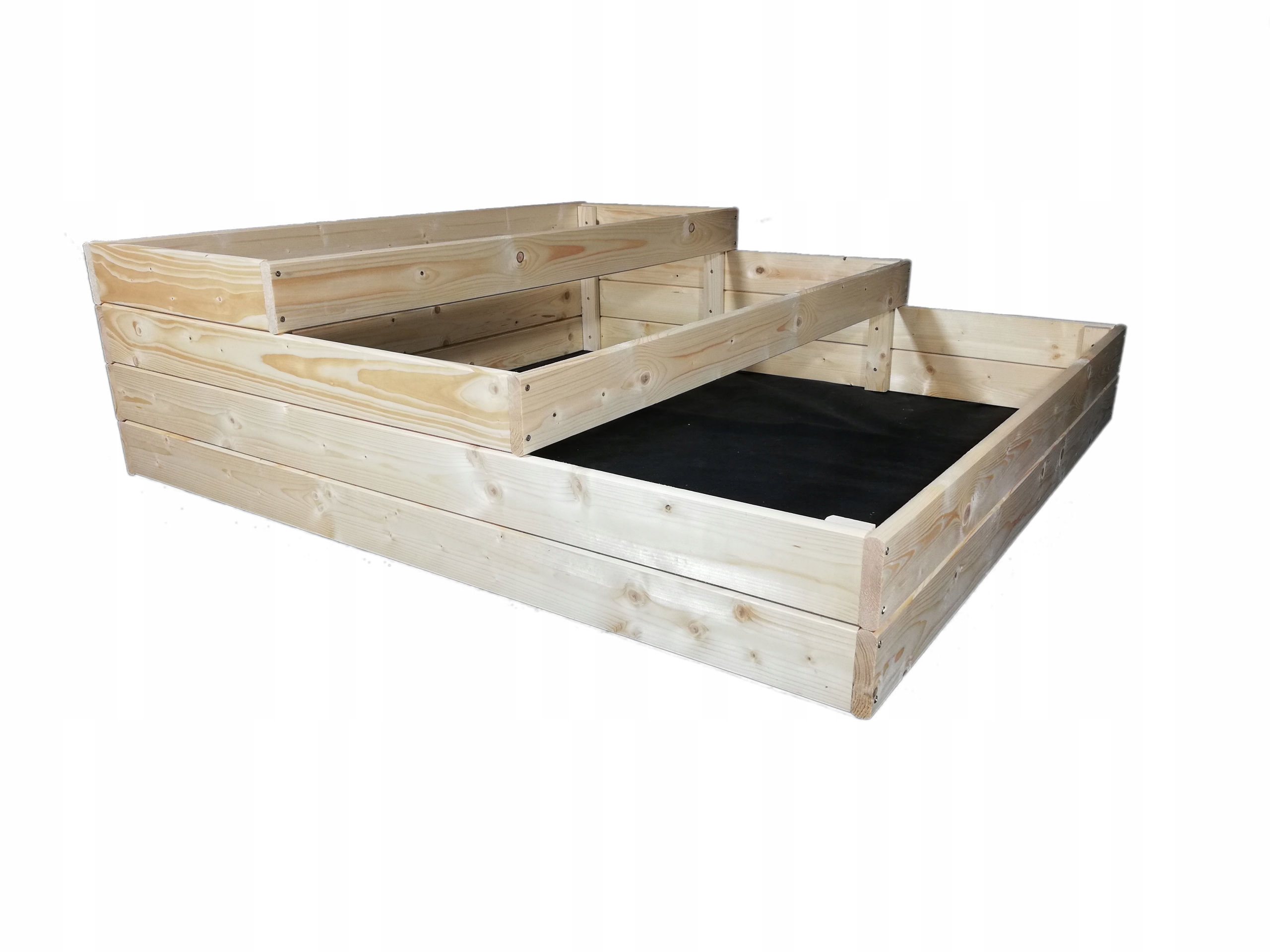 Mini sklenený záves 120 cm x 120 cm ťahaný