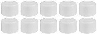 Pletivo, oplotenie - SET ČIAPKY, SIVÁ KAPČKA, 48mm strieška 10ks