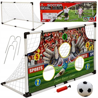 Futbalové príslušenstvo pre deti - Futbalová súprava 3 71 x 119 x 56 cm