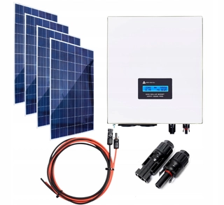 Solárny panel - kúrenie súprava vody v kotloch 1100W 4XPV poly