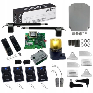 FAAC ALFA 414 Set pre brány + Guard + 4 diaľkové ovládacie prvky