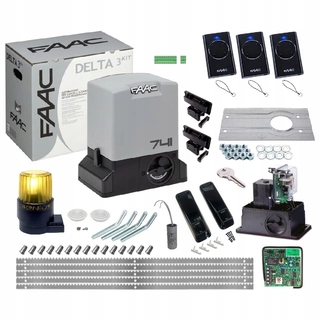 FAAC DELTA 3 741 Set pre brány + strážca + pás 5m