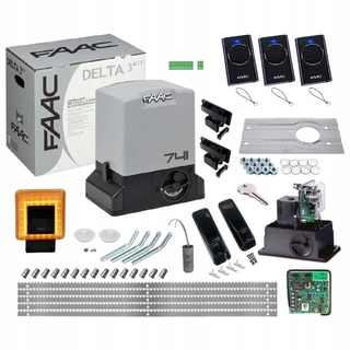 FAAC DELTA 3 741 Set pre brány + XLED + Strip 5m