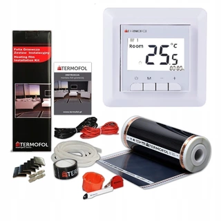Podlahové kúrenie - Vykurovacia rohož fólia 14 m2 + TFH5 140W / M2 TF140