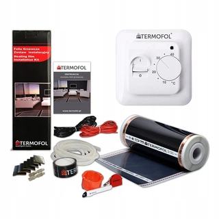 Podlahové kúrenie - Vykurovacia rohož fólie Set 26 m2 + TFH3 60W / M2 TF260