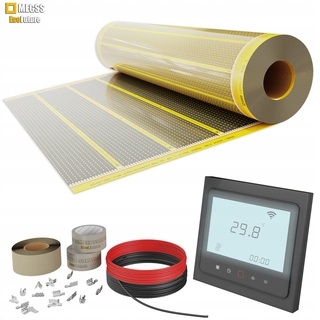 Podlahové kúrenie - SÚPRAVA FÓLIE VYKUROVACIA MAT 140W -12m²