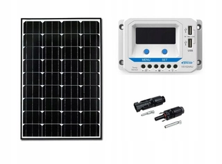 Solárny panel - Solar Solar Set 100W Solárne panely