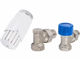 Hlavica, ventíl - Uhlová termostatická súprava 1/2 "x m22 x 1,5