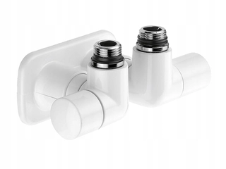 Hlavica, ventíl - Axial biela calffi termostatický set 400311