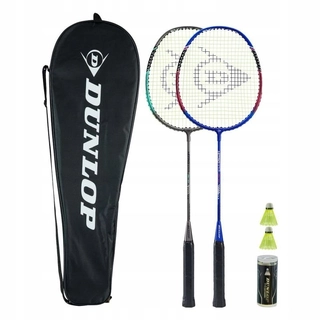 Badmington pre deti - Obal, sada rakiet s loptičkou Dunlop Nitro-Star AX 10 2P Set