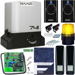 FAAC Delta 3 741 3xpilot lampa sada lampy