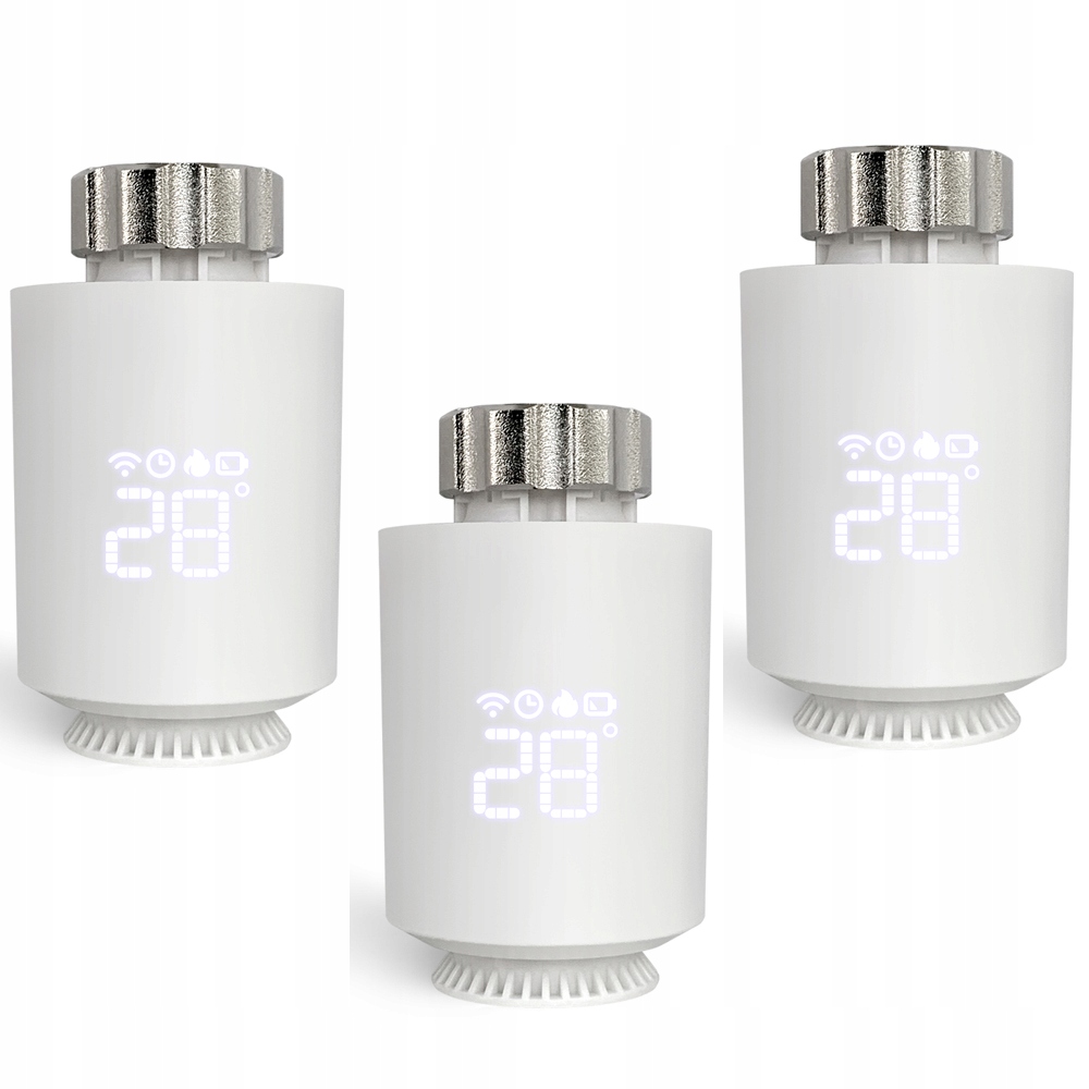 ZIGBEE INTELIGENTNÁ TERMOSTATICKÁ HLAVA TUYA 3X