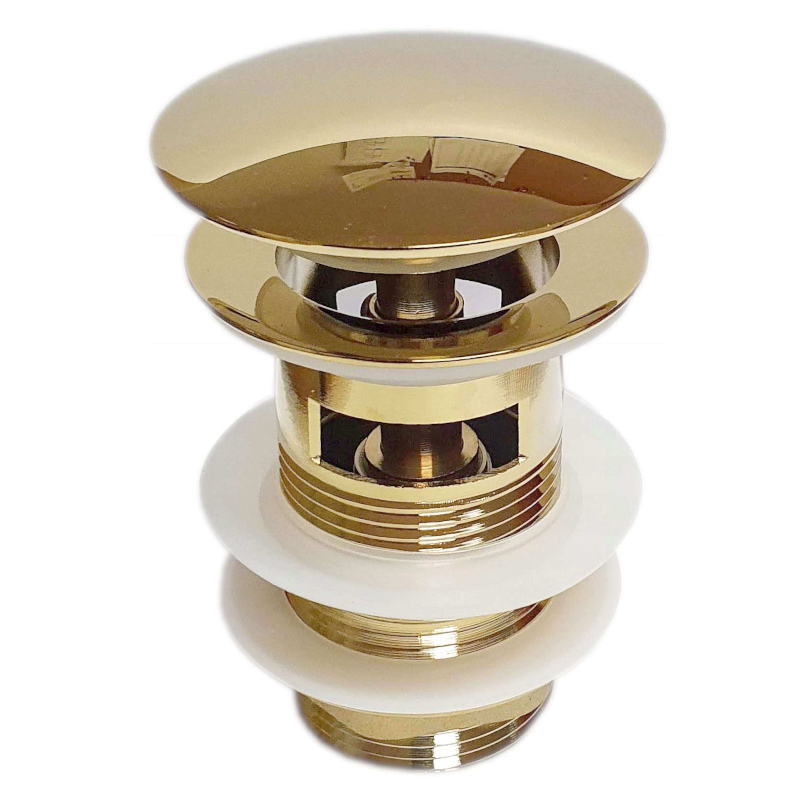 Zátka s automatickým prepadom, click-clack okrúhla Estiva Gold