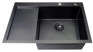 Kuchynský drez - Drez oceľ drez 1 Chamber Royal Graphite