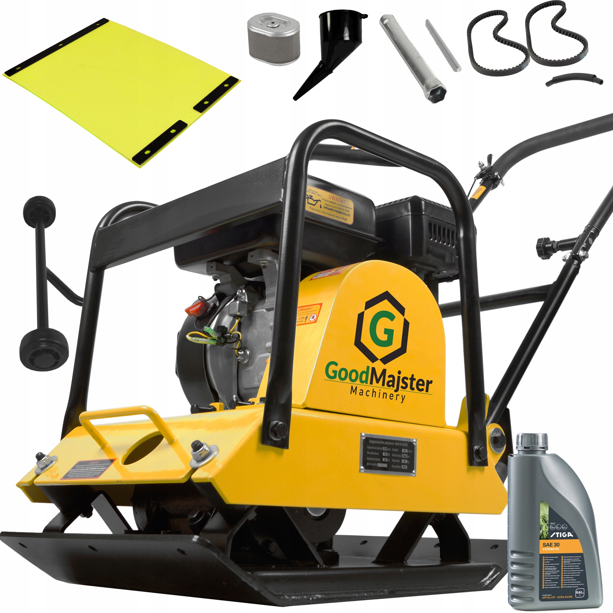 GoodMajster 7 HP doskový zhutňovač / podbíjačka 450 m²/h