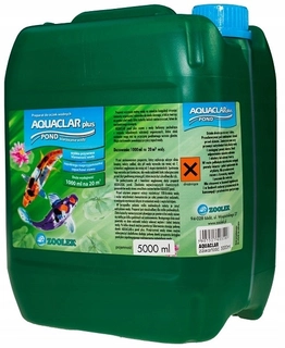Prípravok pre rybník - Aquaclar plus Zoolets Clares a bojuje s riasami 5L