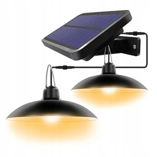 SOLÁRNY ZÁHRADNÝ LUSTER, DIAĽKOVÉ ZÁVISNÉ LAMPY
