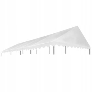 Predajný stan, altánok - Kryt na párty stan, 4 x 8 m, biely, 45