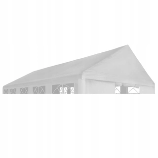 Predajný stan, altánok - Kryt na párty stan, 4 x 8 m, biely