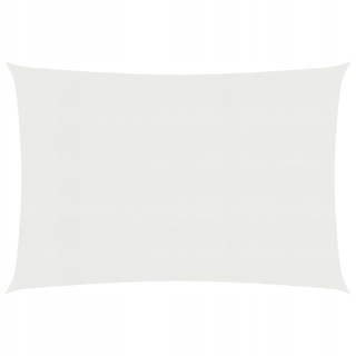 Markíza, kryt, zástena - Plachta 160 g / m² Biela 2x3,5 m HDPE VIDAXL